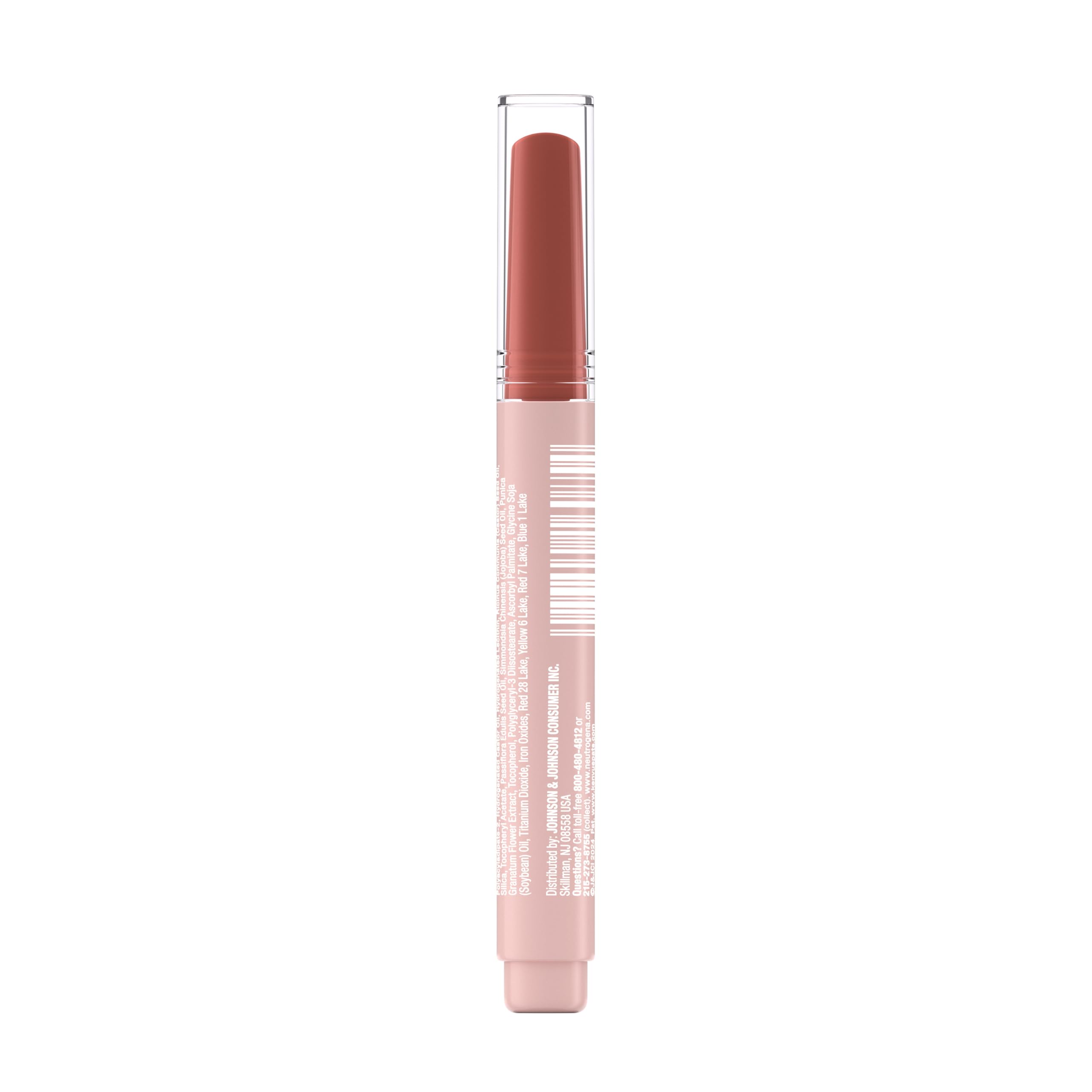 Neutrogena gloss levres rose-petale couleur lumineuse et tenue légère