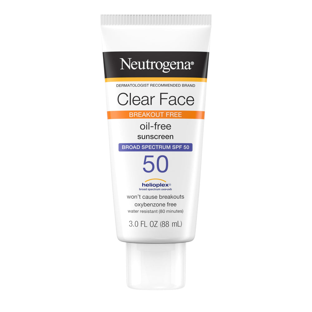 Neutrogena Clear Face: bouteille 3onces prête pour usage quotidien.