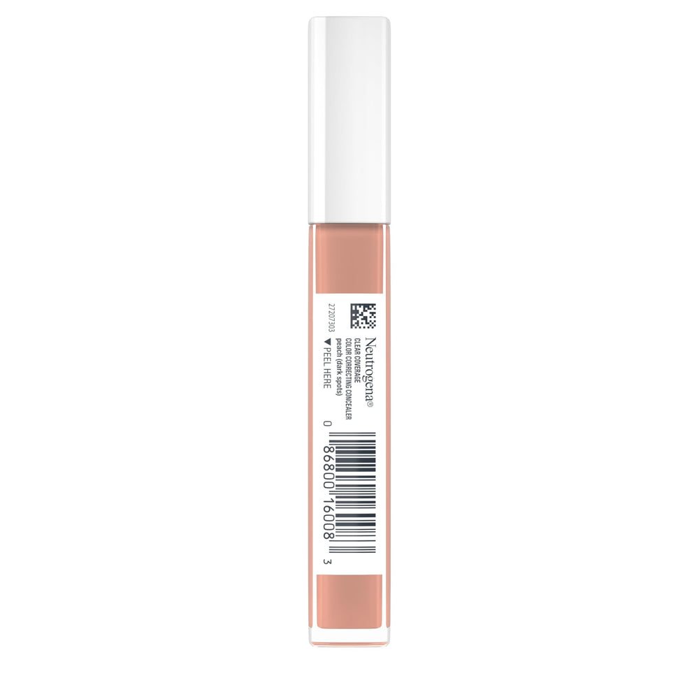 Neutrogena Correcteur-teint pêche, fini velouté, utilisable seul ou sous maquillage.