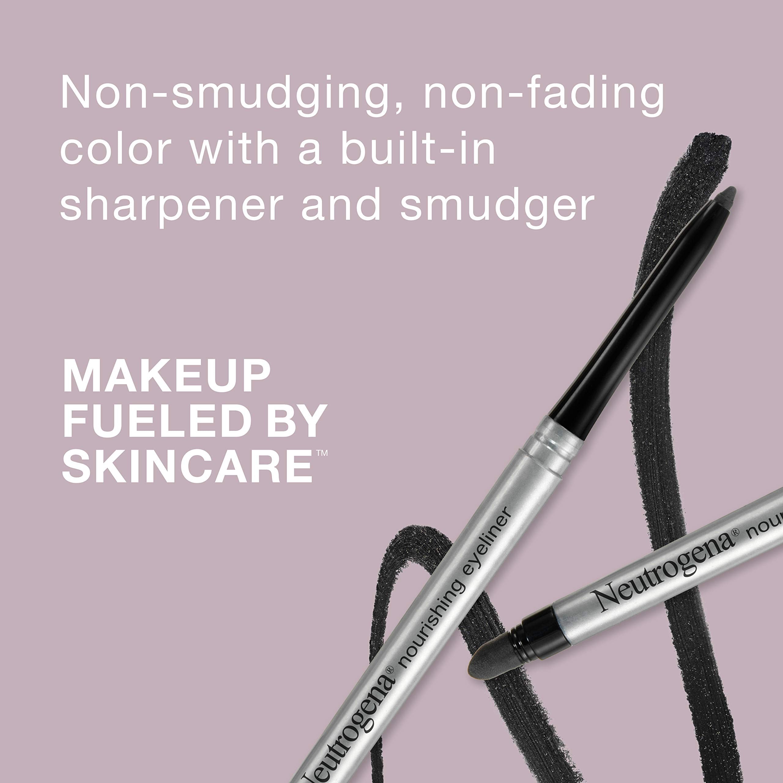 Contour précis grâce au taille-crayon incorporé du crayon yeux Neutrogena.