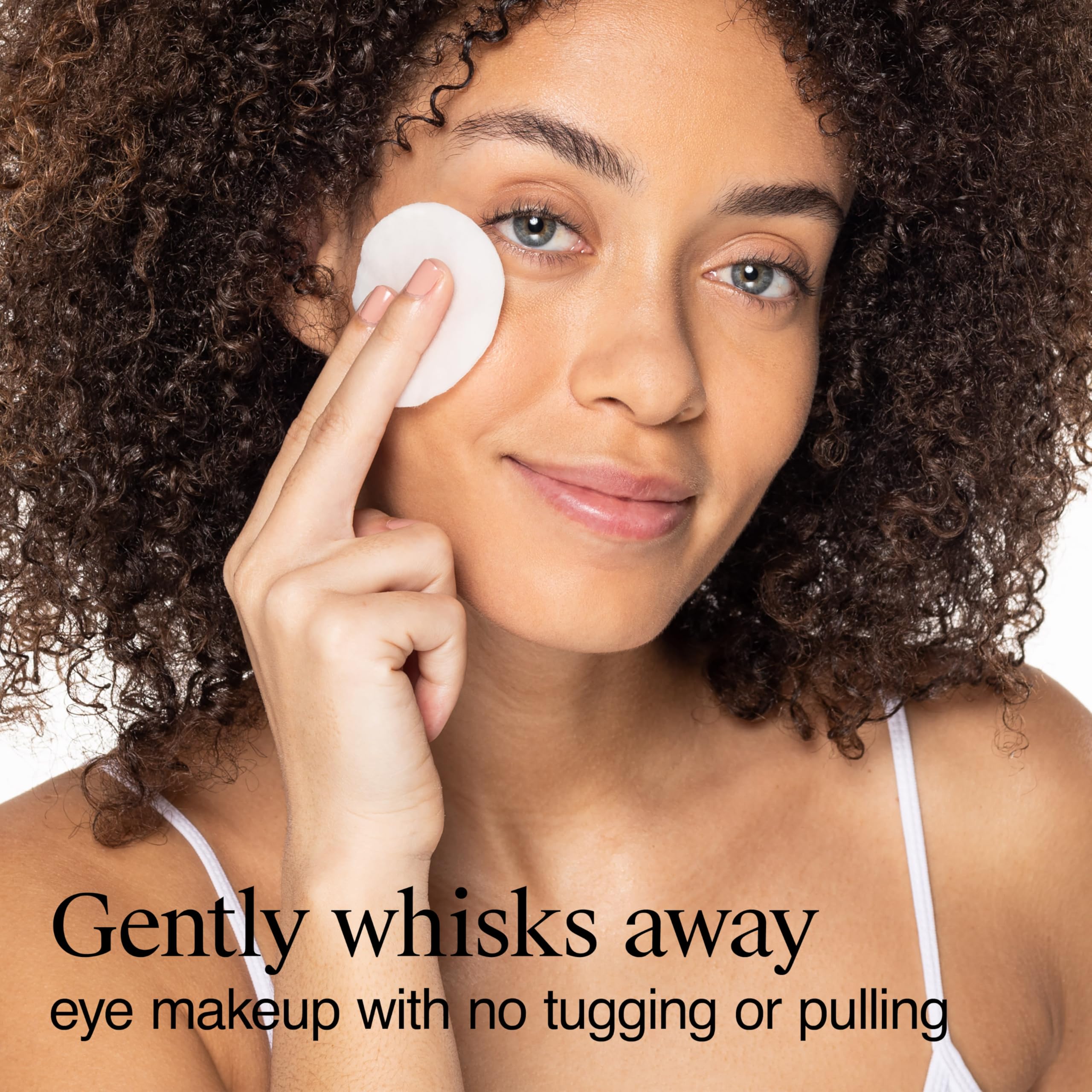 Neutrogena Demaquillant yeux sans résidu gras, formule légère et non grasse.