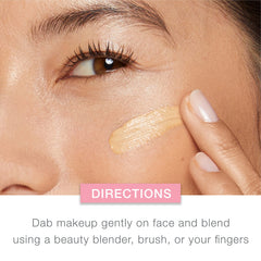 Neutrogena fond teint liquide, apparence naturelle et éclat subtil.