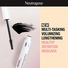 Mascara Neutrogena Healthy Definition – tube noir brun chic et discret.