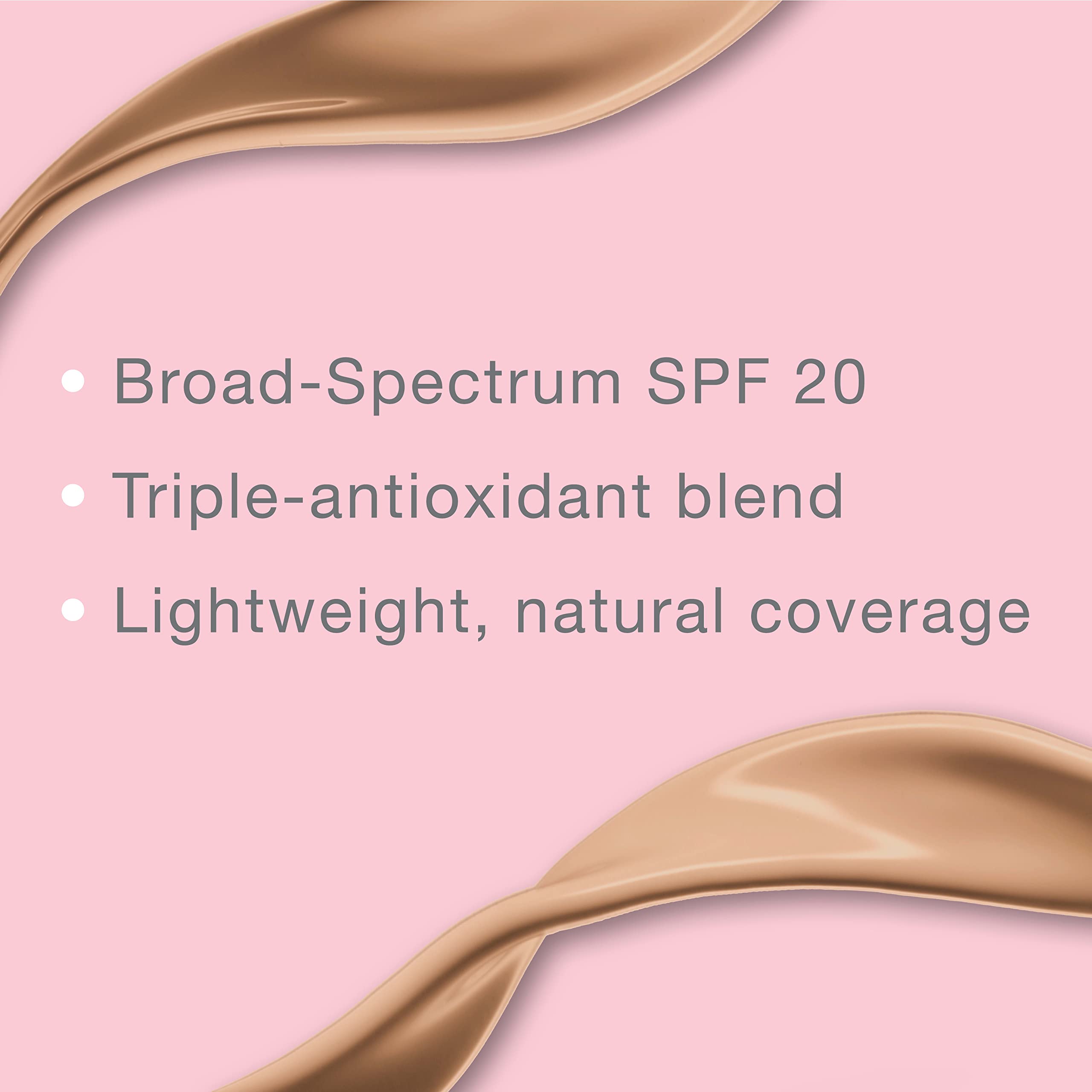 Neutrogena Healthy Skin Foundation: protection SPF 20 intégrée pour le soin quotidien.