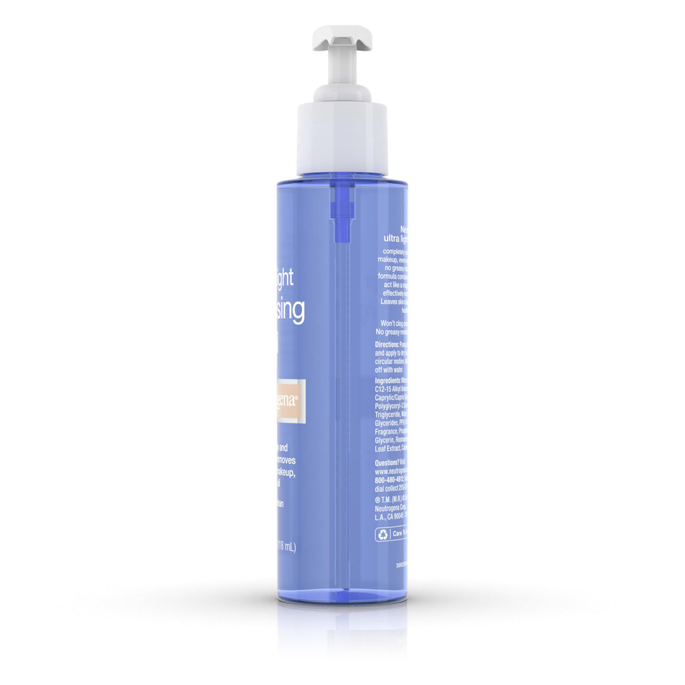 Neutrogena Demaquillant Huile – retire le mascara imperméable a l eau tout en douceur.