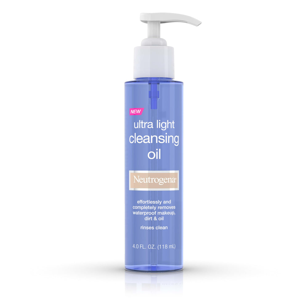 Neutrogena Huile Demaquillante Visage Ultra Legere – nettoie en douceur et retire le maquillage.