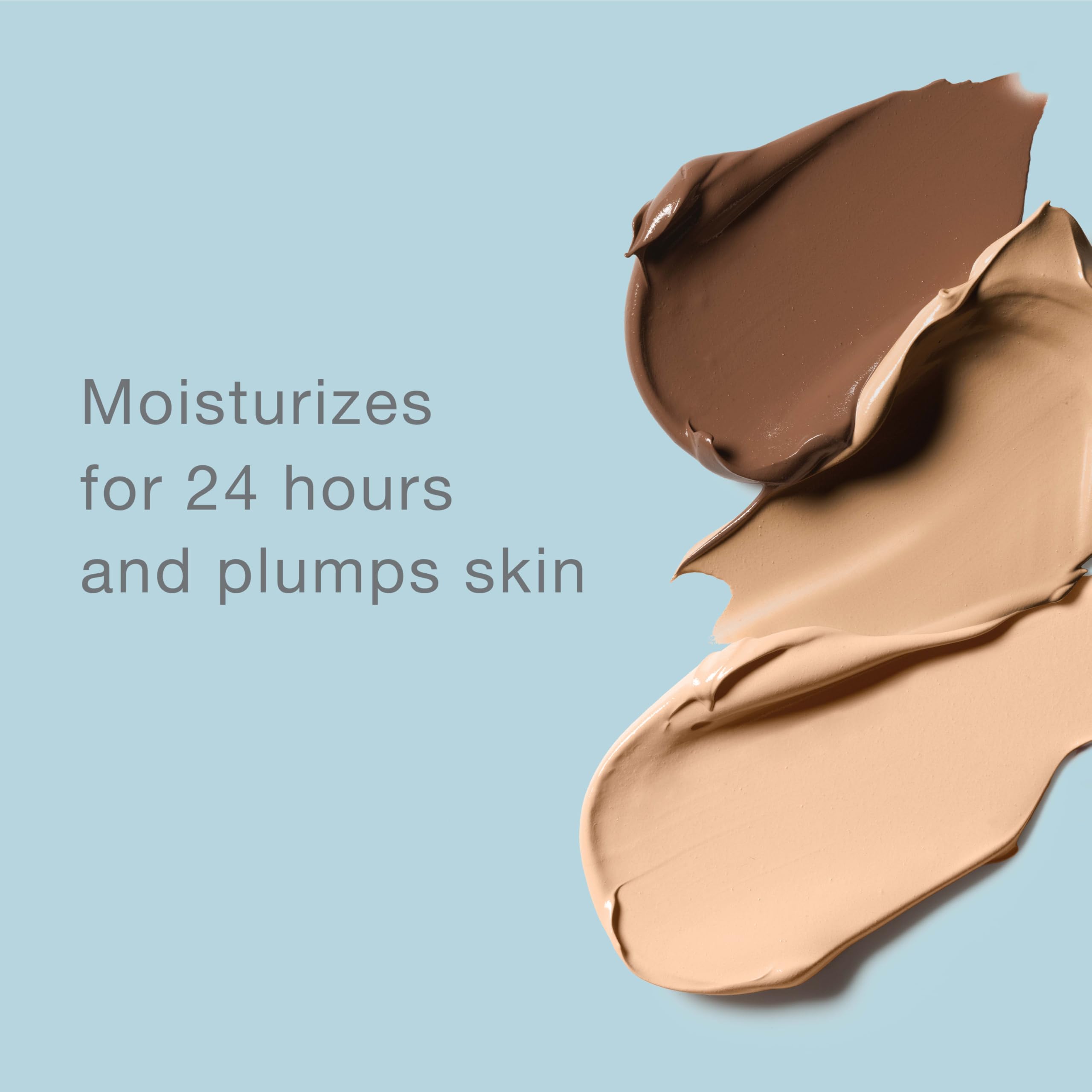 Application rapide Neutrogena Hydro Boost – teint fluide pour peau sèche.