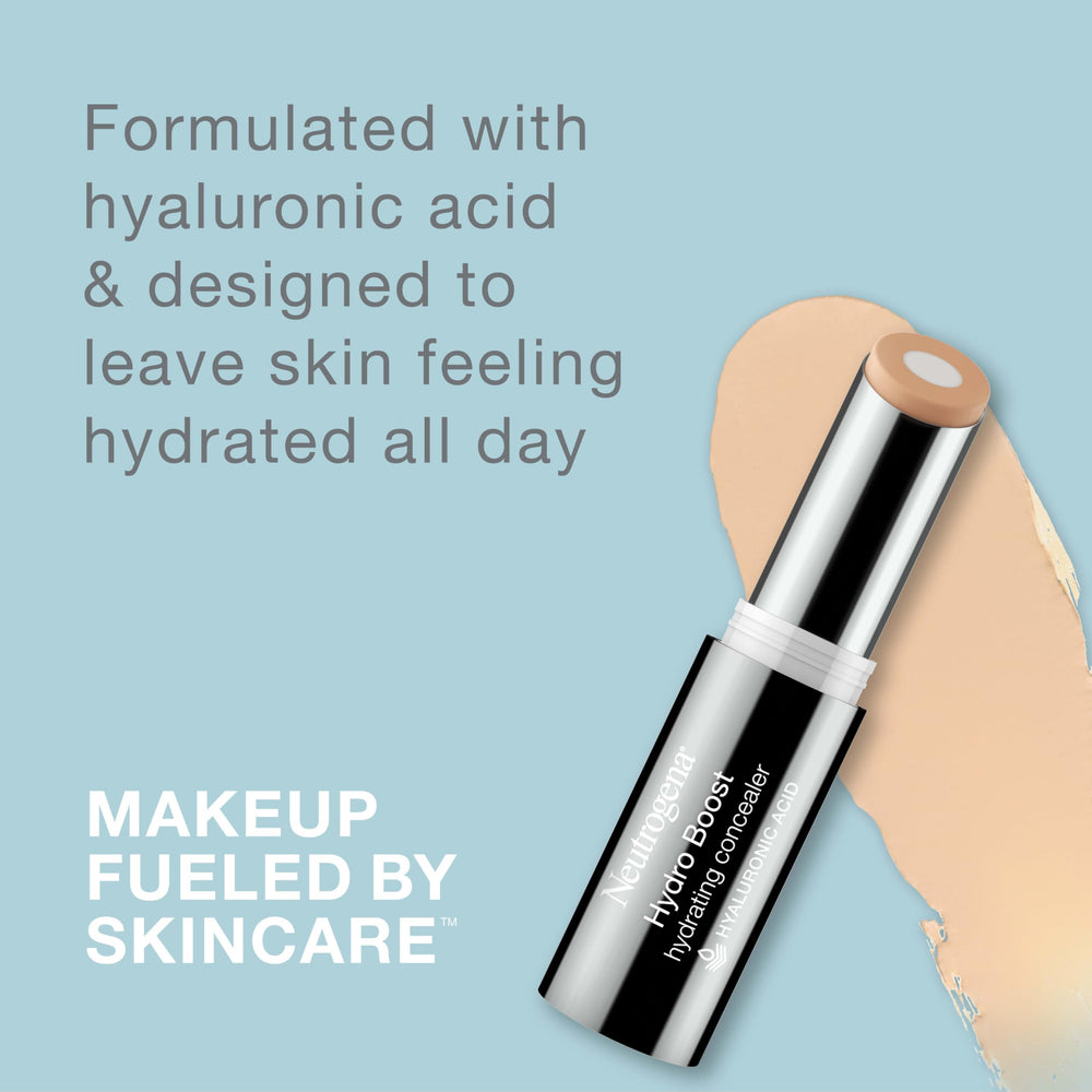 Texture crème légère du concealer Neutrogena Hydro Boost.