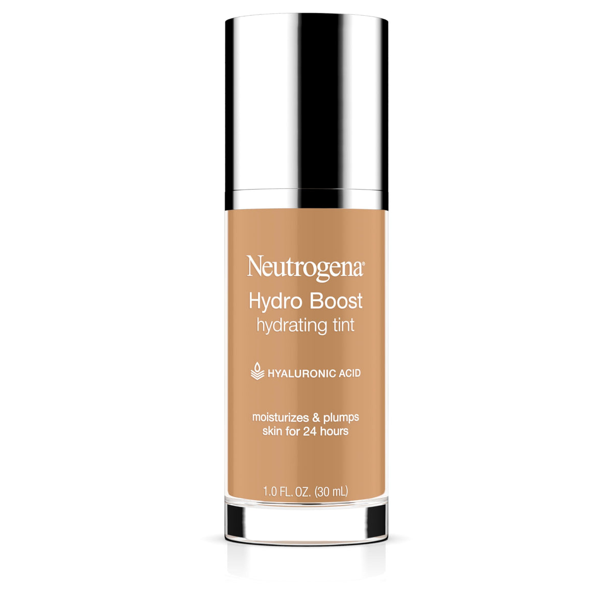 Flacon pompe Neutrogena Hydro Boost – application rapide et hydratation légère.