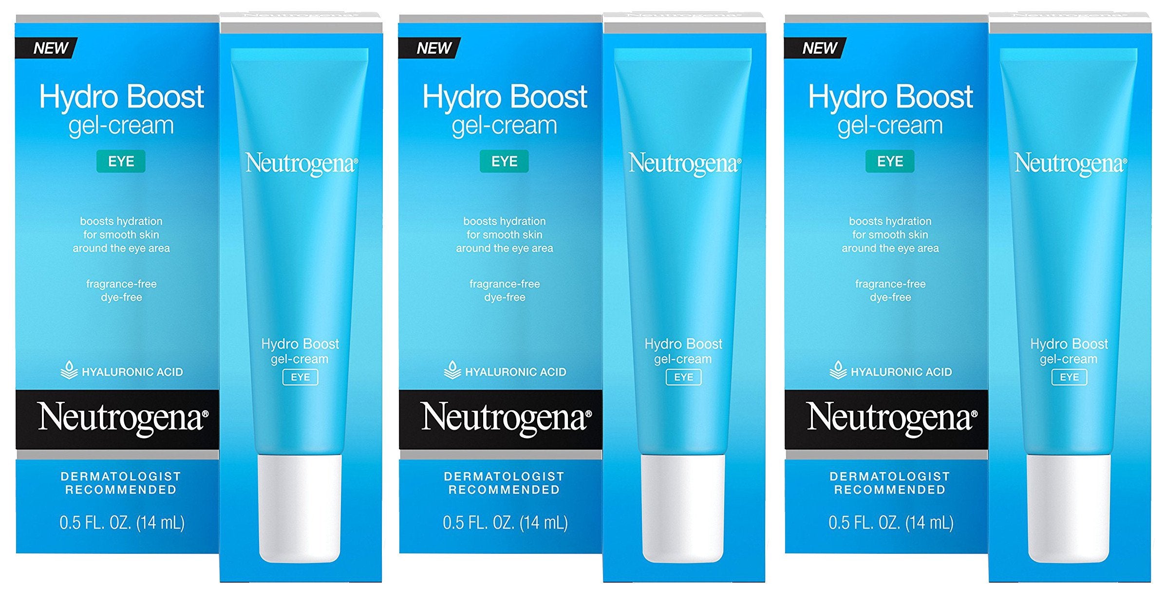 Neutrogena Hydro Boost Yeux – gel-crème hydratant, pour une hydratation durable autour des yeux