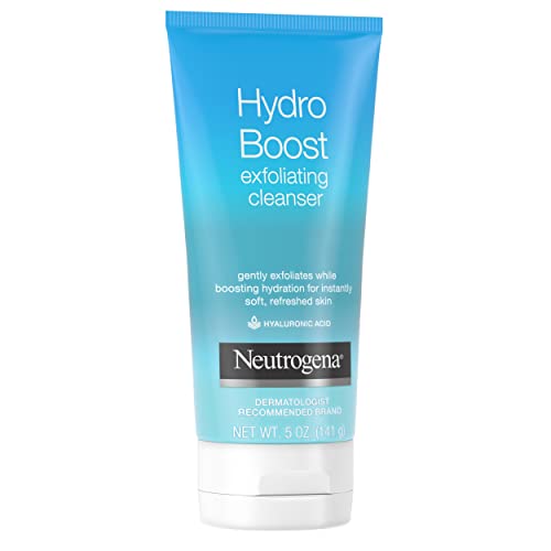 Neutrogena Hydro Boost – hydratation instantanée, peau plus souple après lavage.