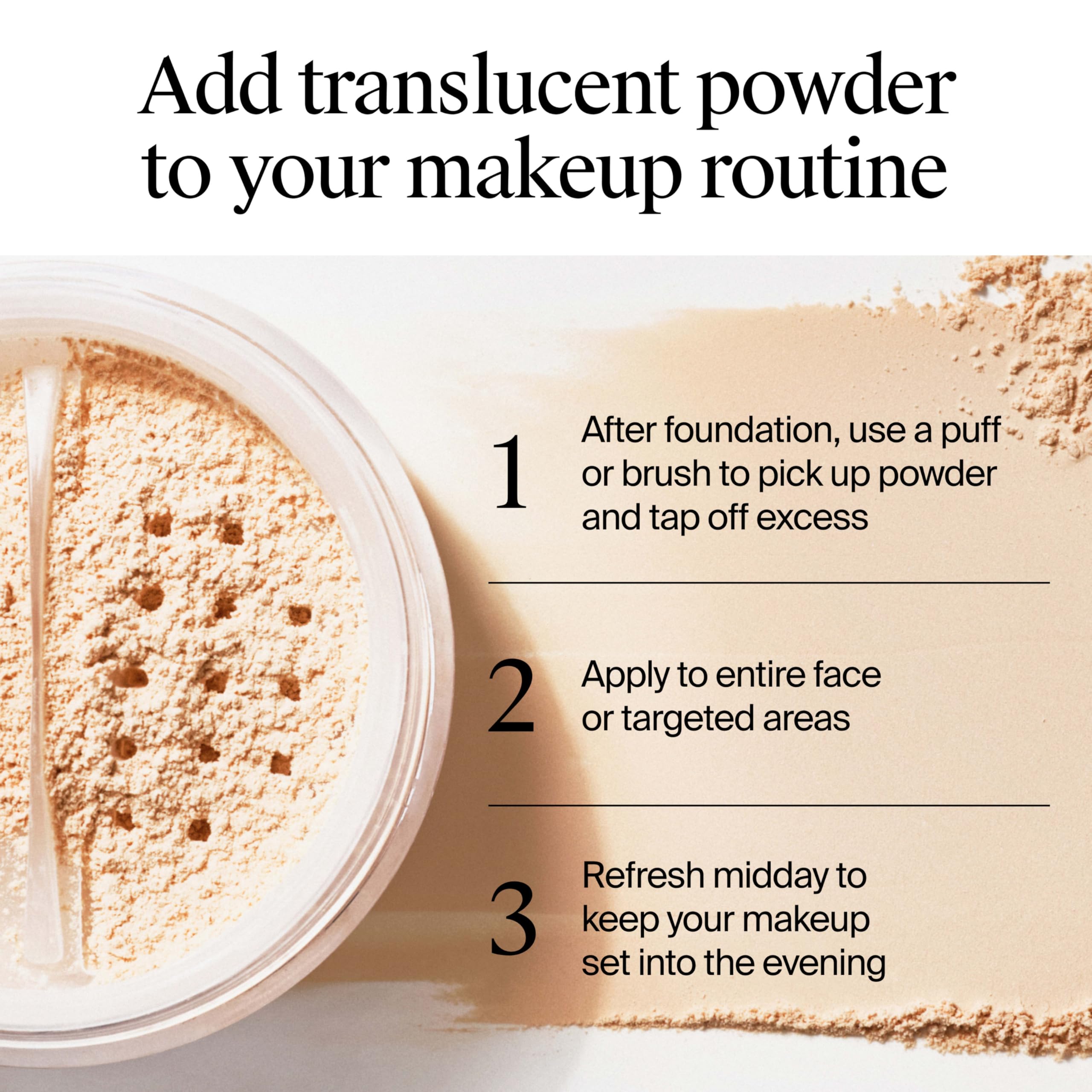 Fini frais et longue tenue avec la poudre translucide Neutrogena Hydro Boost