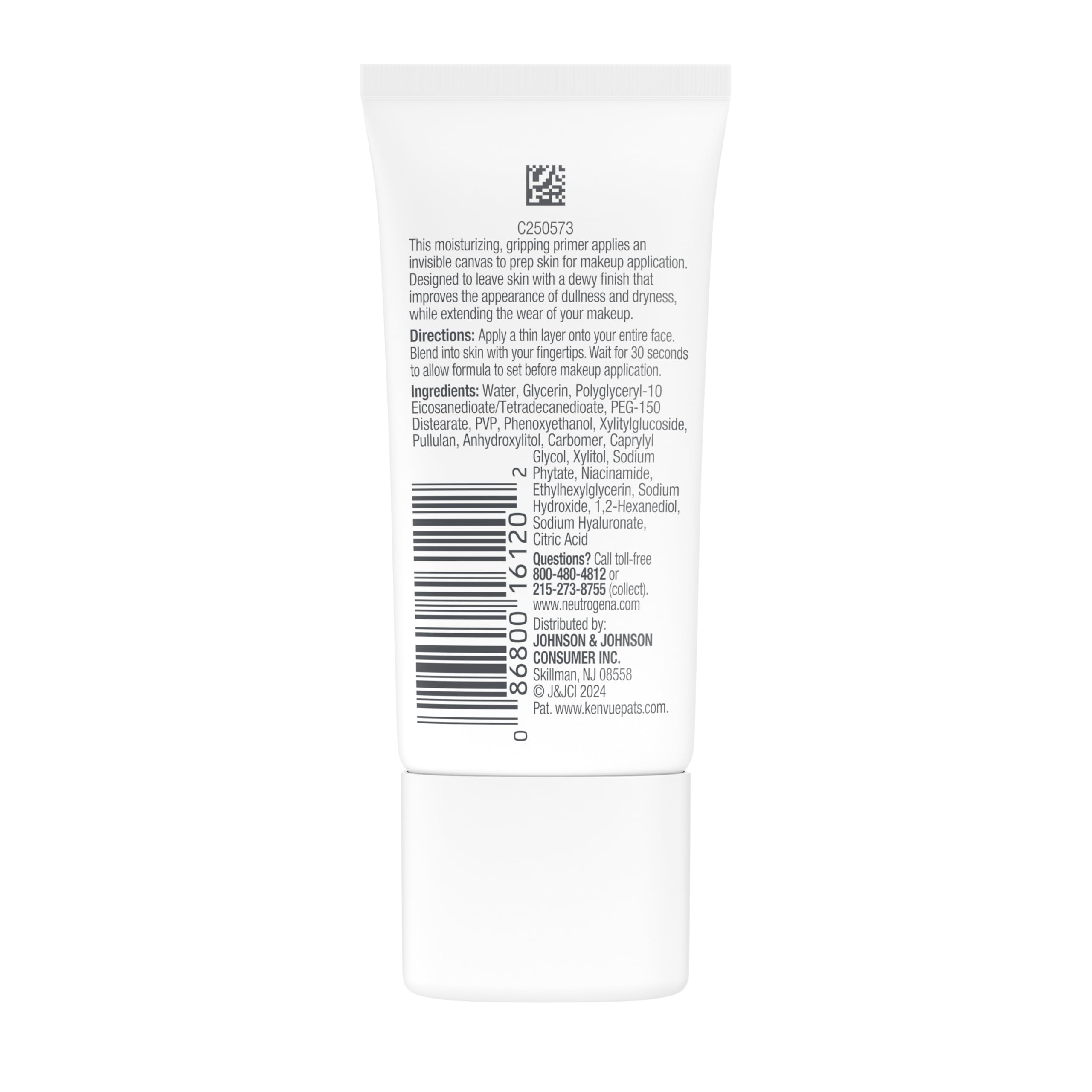 Base maquillage durable Neutrogena Hydro Boost Primer prolonge la tenue du fond