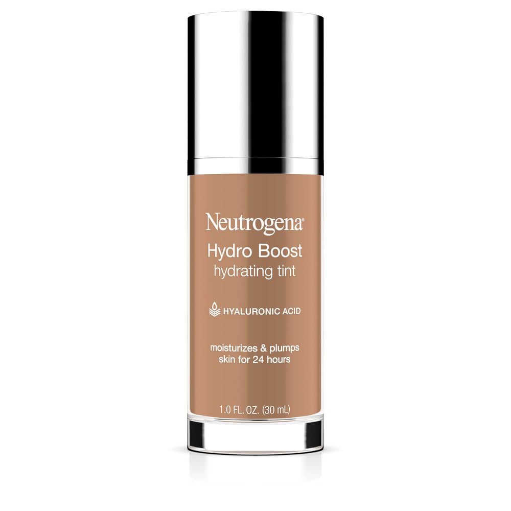 Neutrogena Hydro Boost Teint Hydratant, bouteille eau-gel, effet frais et hydratant pour peau sèche.