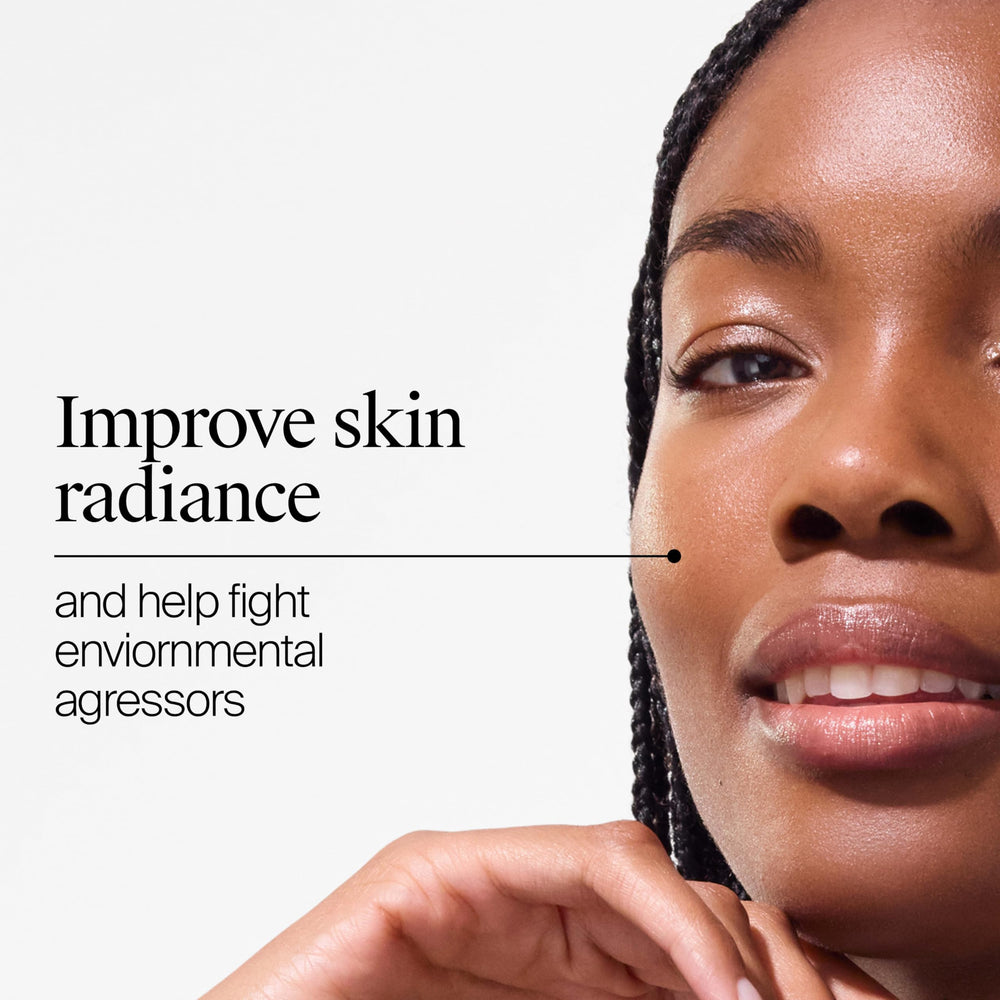 Neutrogena Invisible Daily Defense lotion-spread on skin demonstrates fast absorption and hydration.