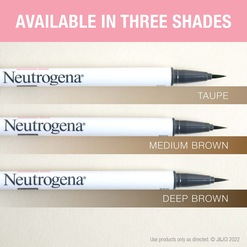 Neutrogena Microbrow Pen application de traits fins en mouvement ascendant