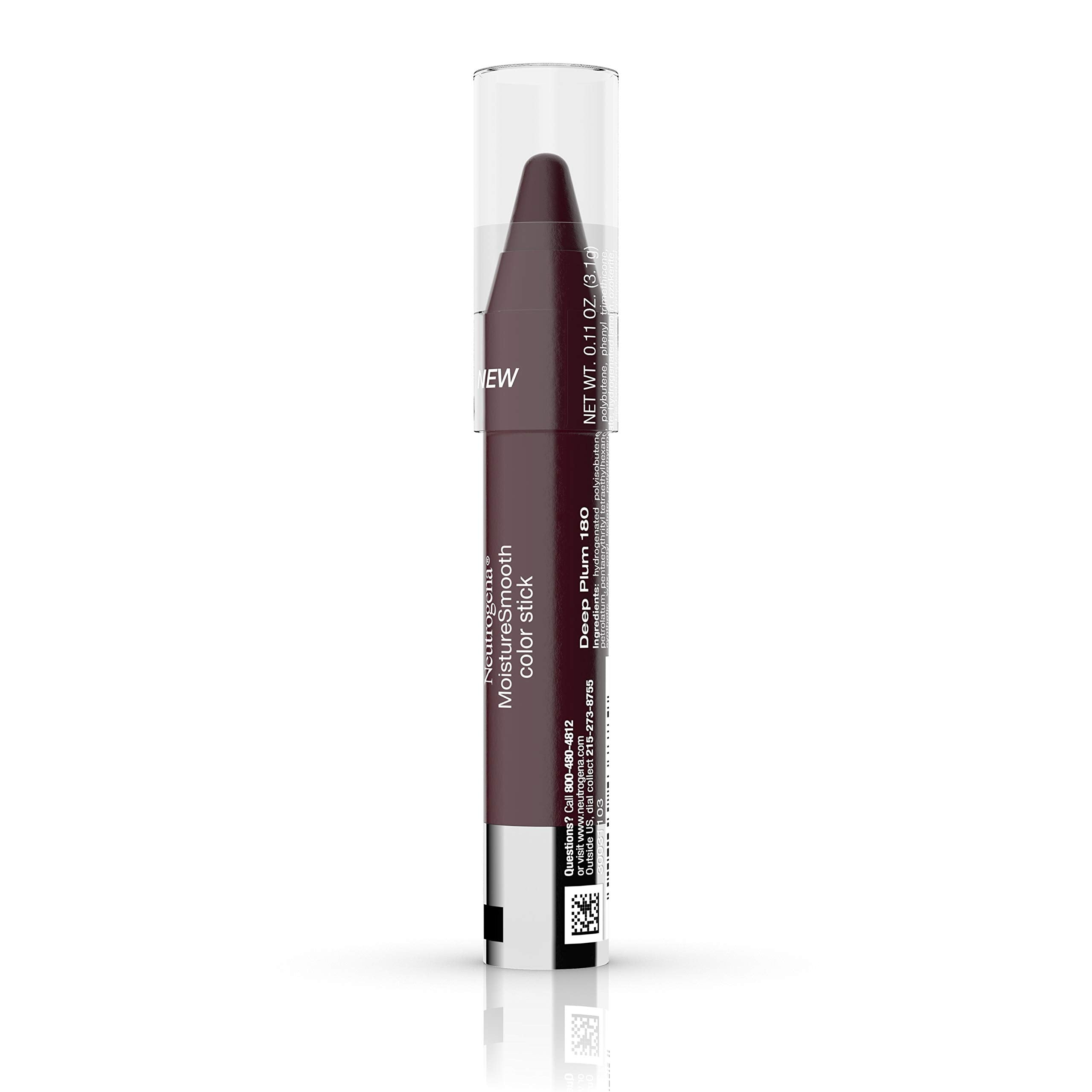 Texture douce du stick MoistureSmooth offrant un fini crème léger.