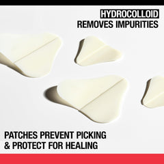 Patchs Neutrogena acné triangle ultra-fin moyen, couverture efficace pour zones moyennes