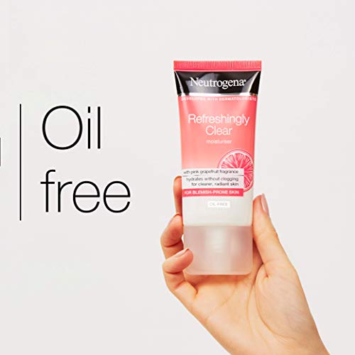 Neutrogena parfum pamplemousse rose, sensation fraîche après application.