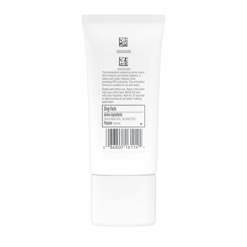 Neutrogena Healthy Skin UV Face Primer, éclat-subtil, met en valeur la peau sans surcharge.