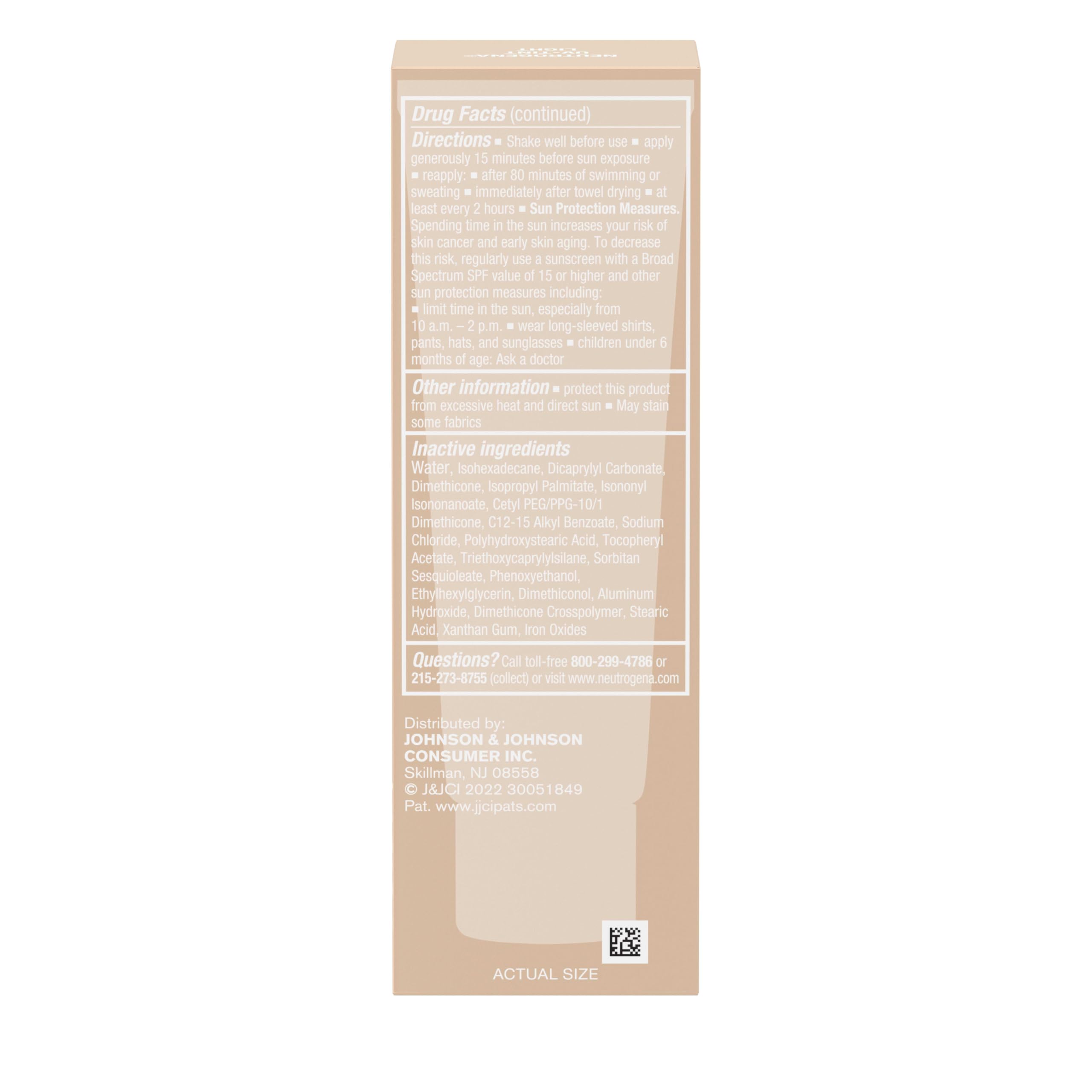 Neutrogena Purescreen+ Mineral UV Tint est idéal sous le maquillage quotidien.