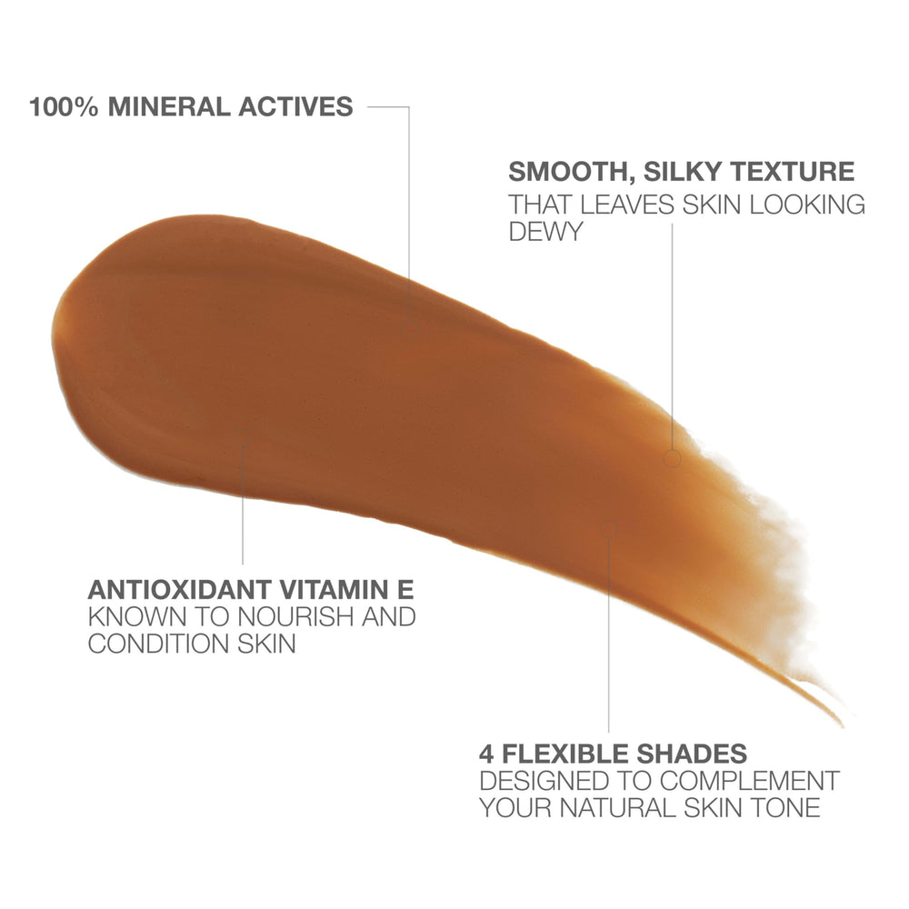 Neutrogena Purescreen+ Texture-lisse-teinte-visage; fini satinée et application douce.