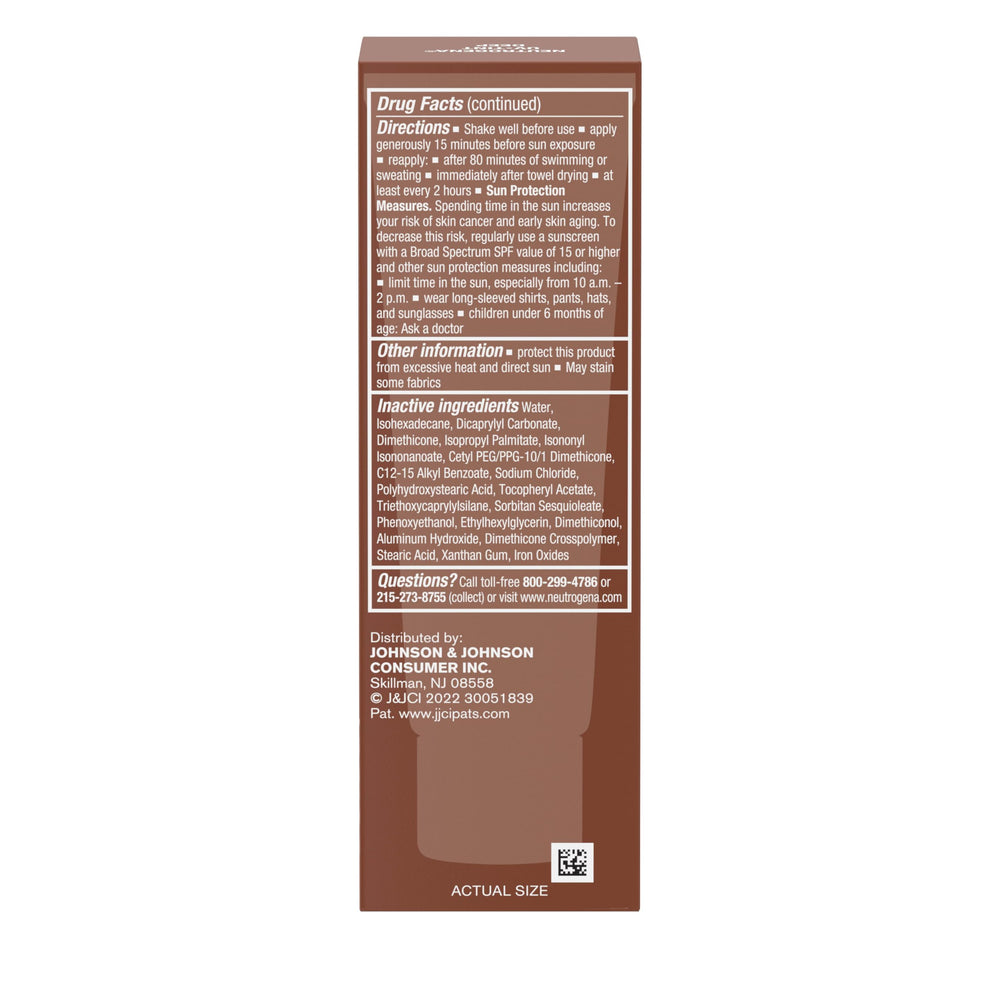 Neutrogena Purescreen+ Vitamine E-nourrissant-visage; soin minéral doux pour la peau.