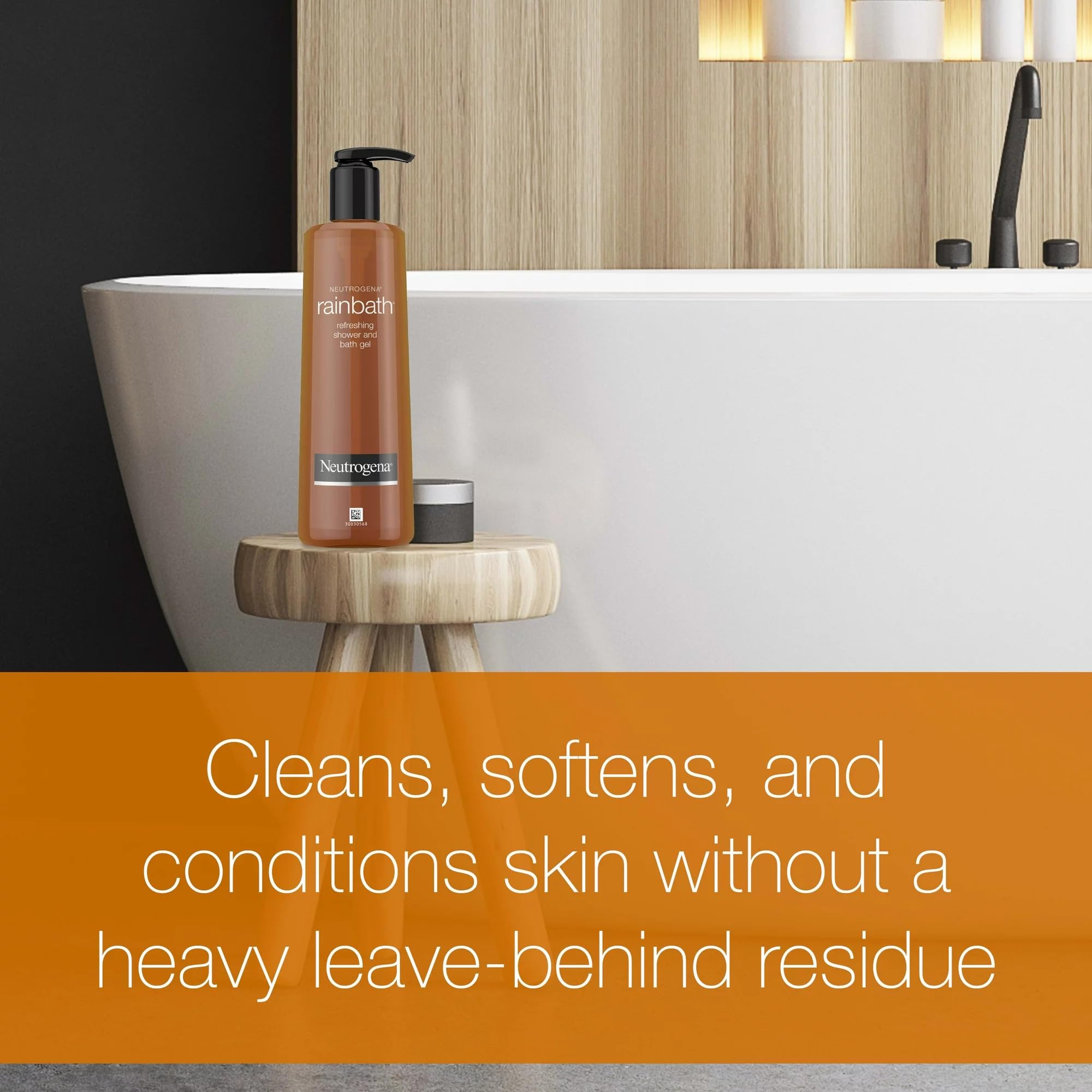 Neutrogena Rainbath Gel Original fragrance close-up with spa-like notes