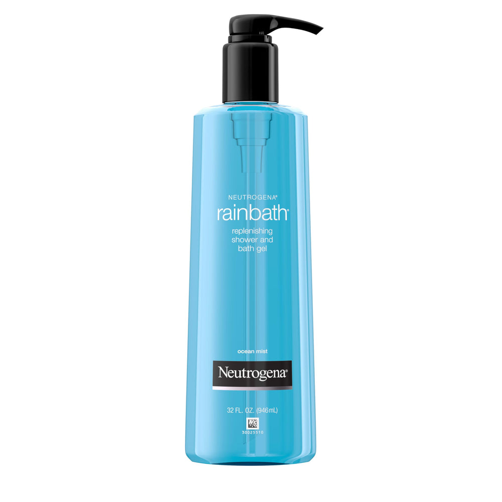 Mousse crèmeuse Rainbath sur la peau, nettoyage doux et efficace.