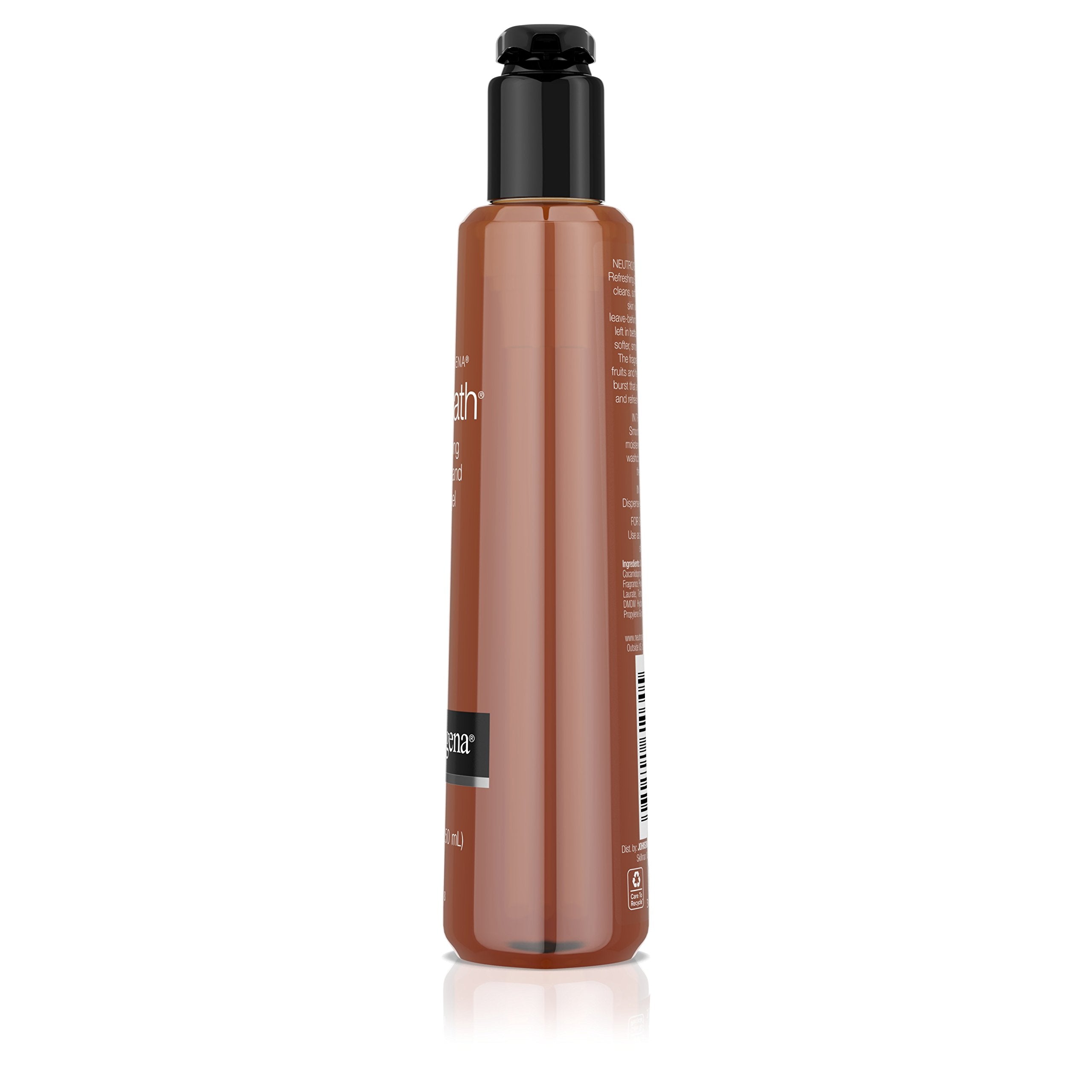 Texture mousse riche Neutrogena Rainbath, idéale pour le rasage ou la douche.