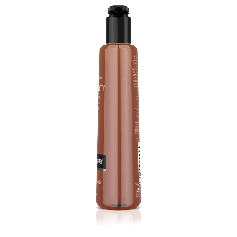 Texture mousse riche Neutrogena Rainbath, idéale pour le rasage ou la douche.