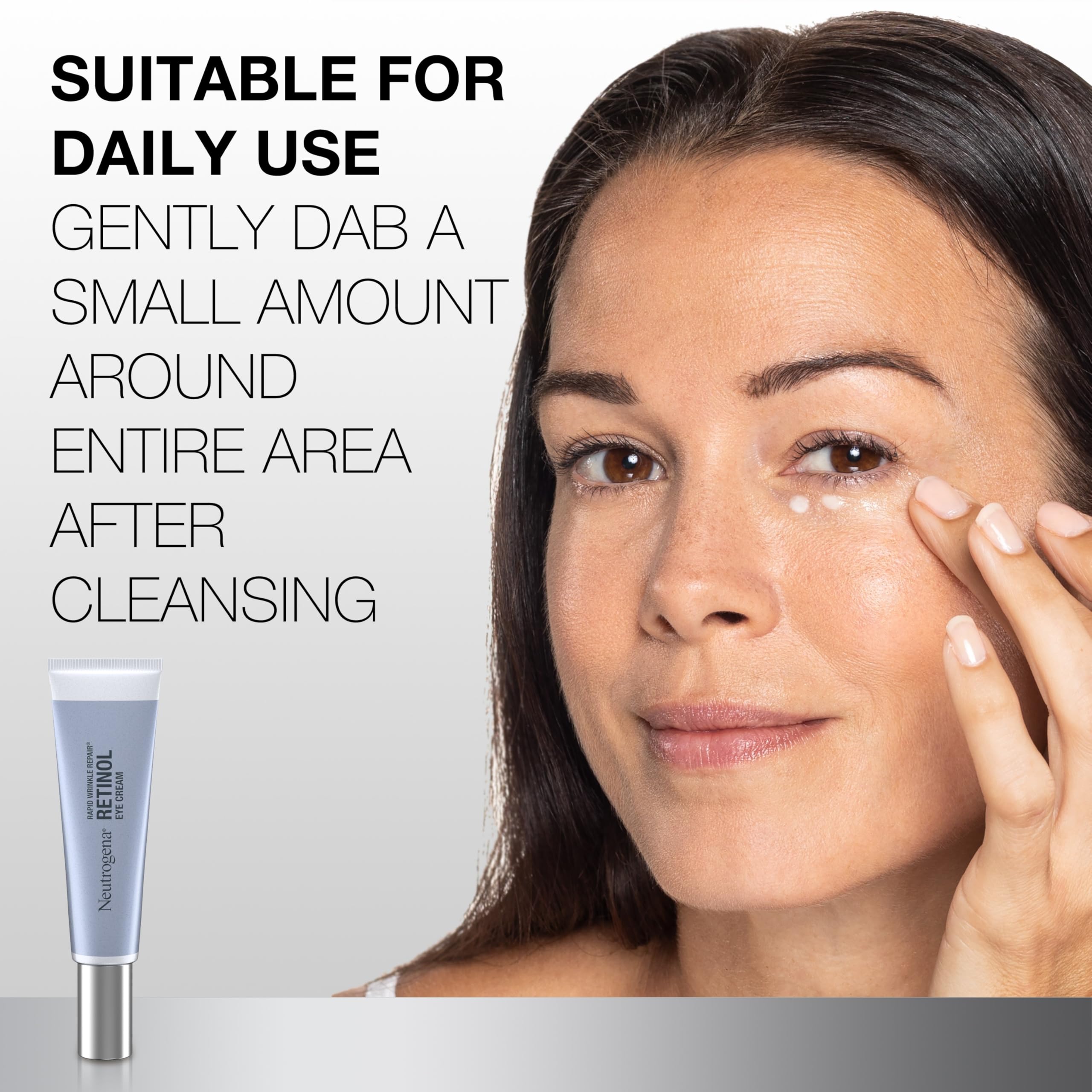 Neutrogena Rapid Wrinkle Repair retinol pur ciblant les ridules autour des yeux