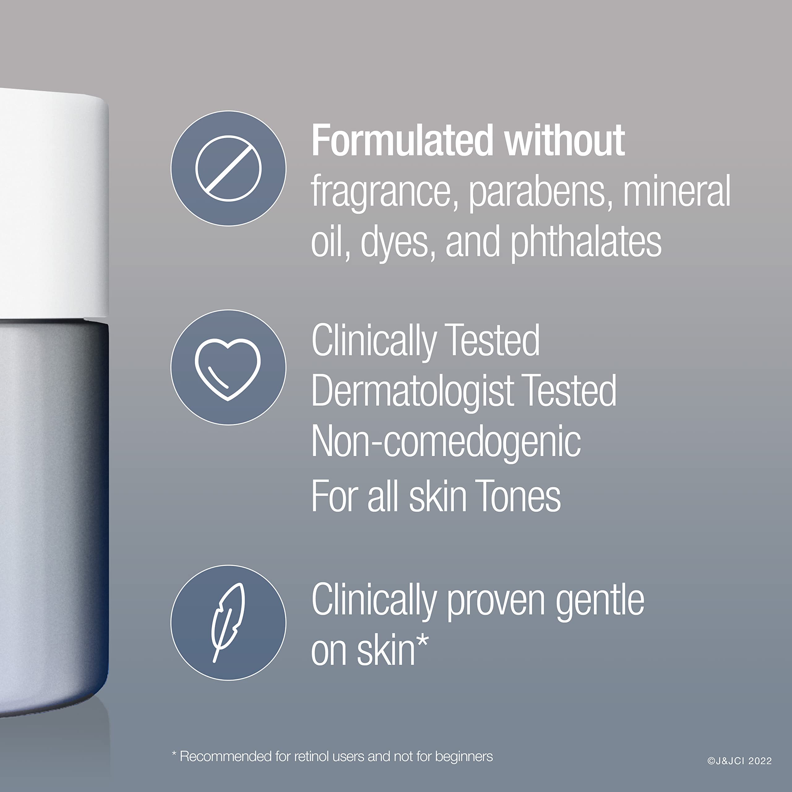 Emballage Neutrogena Rapid Wrinkle Pro+ Crème Nuit