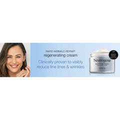 Neutrogena Rapid Wrinkle Repair, application-jour, routine anti-âge quotidienne.