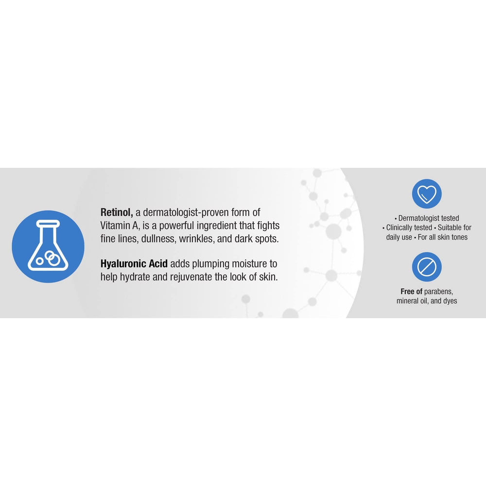 Neutrogena Rapid Wrinkle Repair, résultats-peau-lumineuse, peut lisser les ridules et éclaircir.