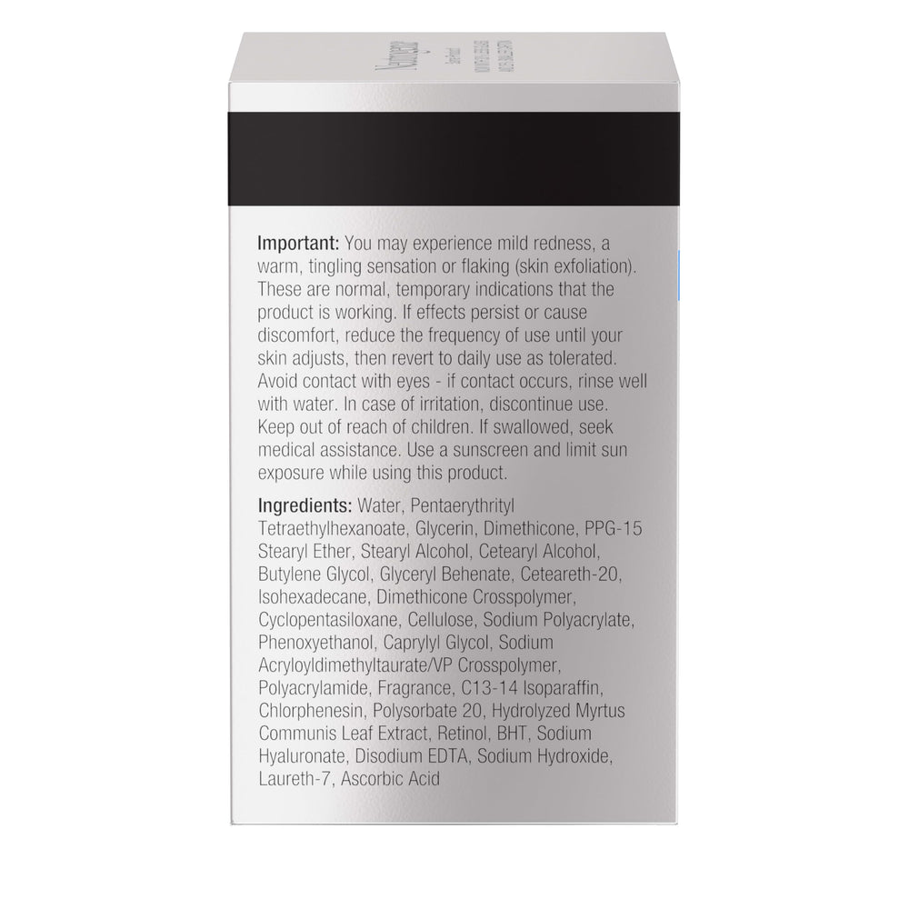 Utilisation régulière avec Neutrogena peut atténuer l'apparence des taches et ridules.
