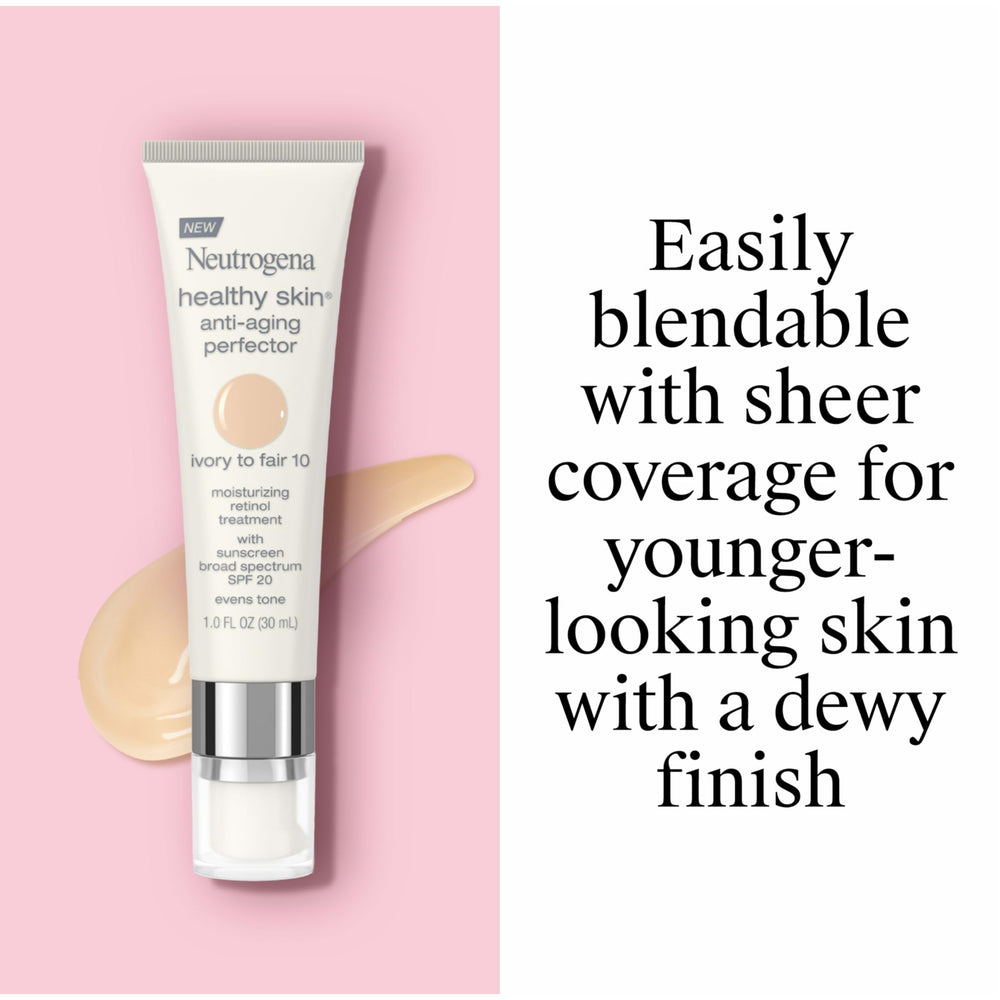 Neutrogena Retinol Teint Creme SPF20: correction légère des signes du temps.