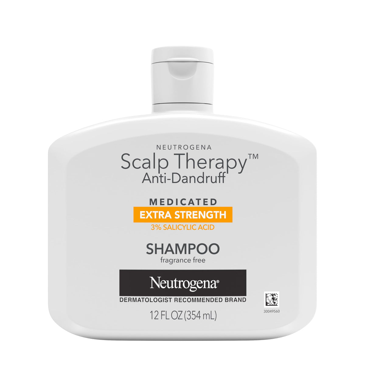 Neutrogena Scalp Therapy flacon, soin capillaire quotidien sans parfum.