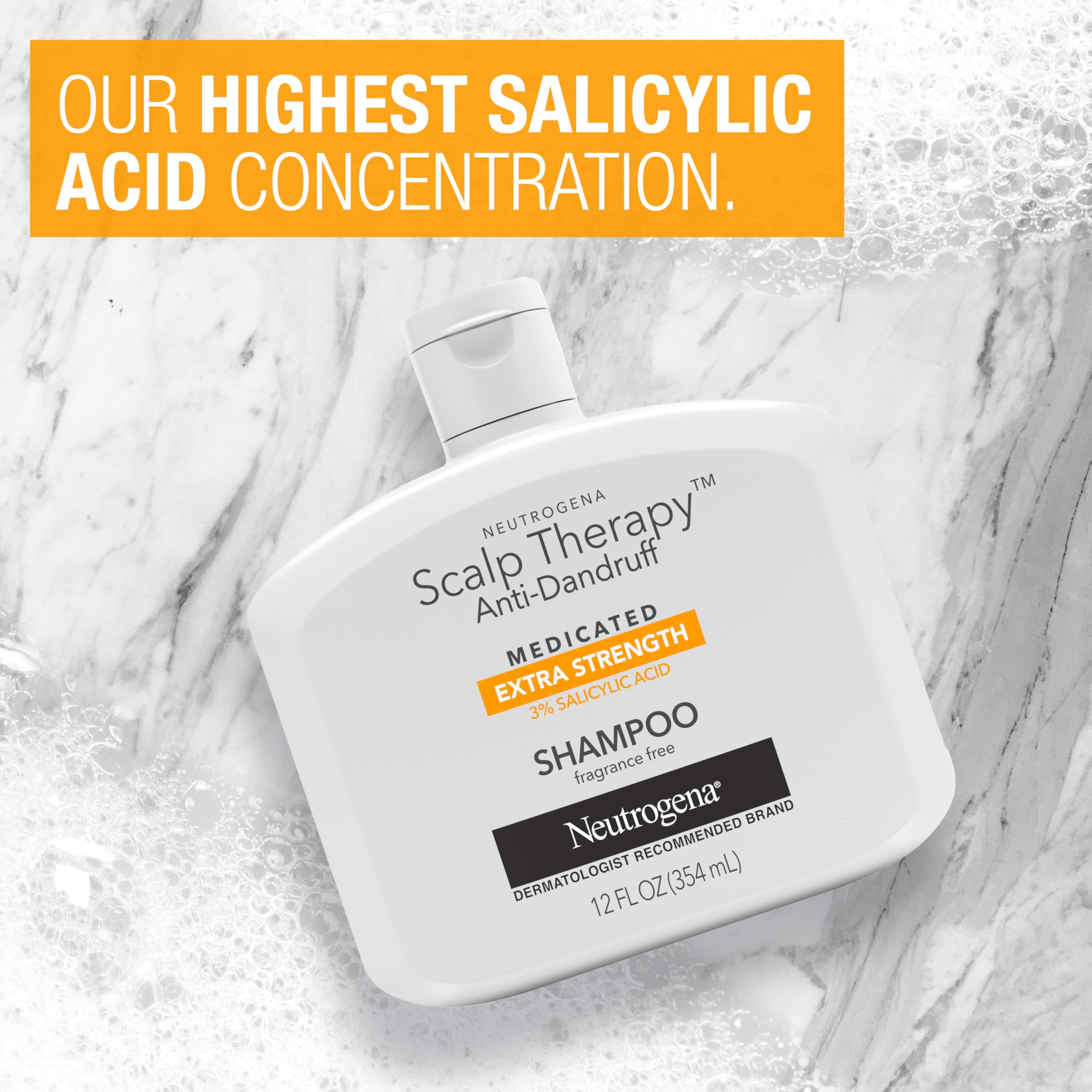 Neutrogena Scalp Therapy massage cuir chevelu, usage apaisant et efficace.