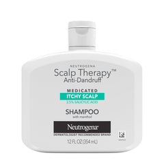 Shampoing Neutrogena Anti-Pelliculaire en bouteille, sensation fraîche pour le cuir chevelu