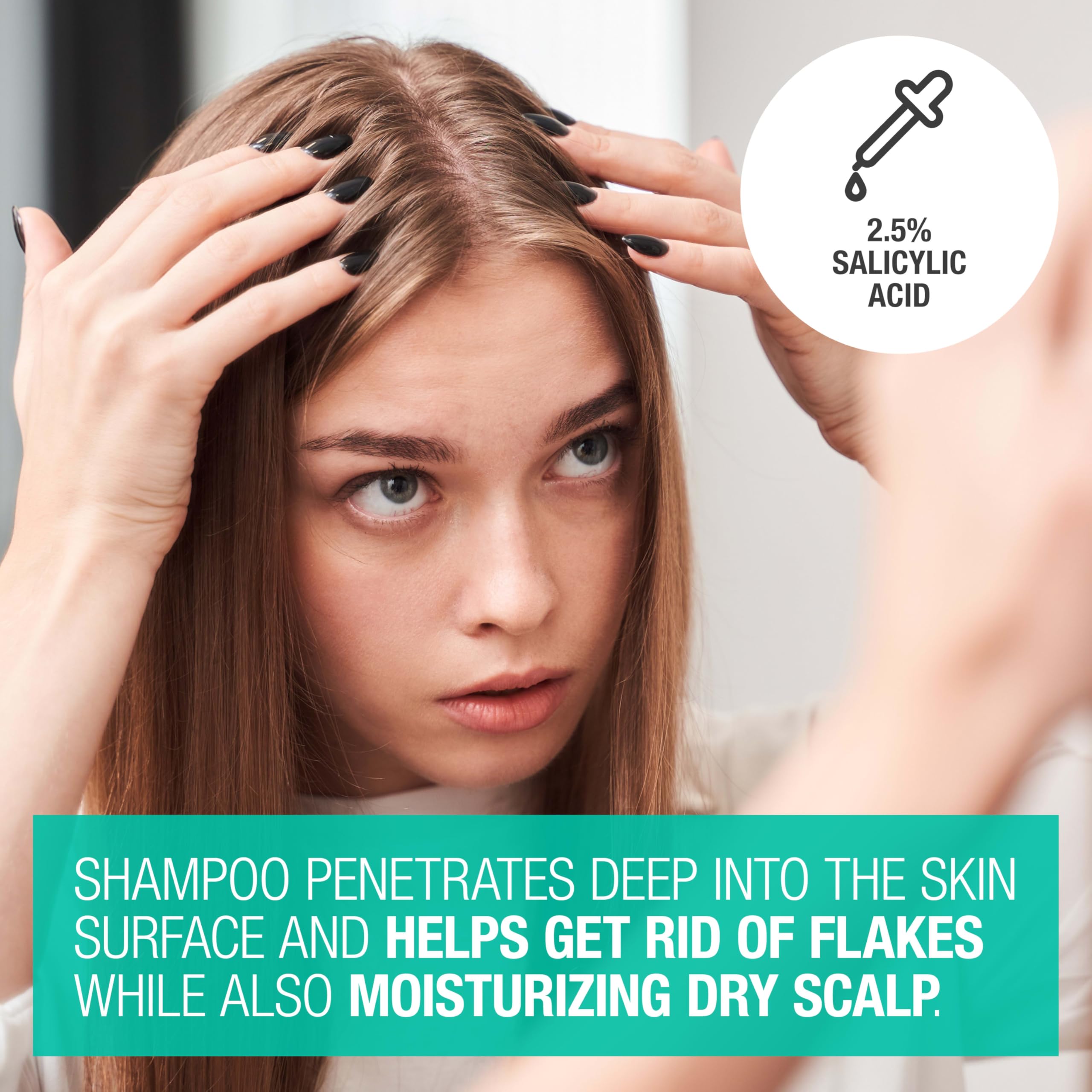 Shampoing Neutrogena Menthe Fraîche, flacon visible et parfum revitalisant