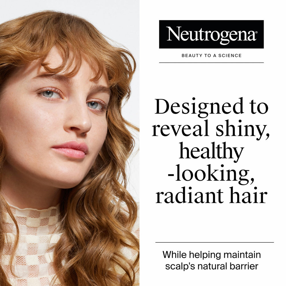 Neutrogena Shampoing Pamplemousse Rose — flacon, parfum frais pour les cheveux.
