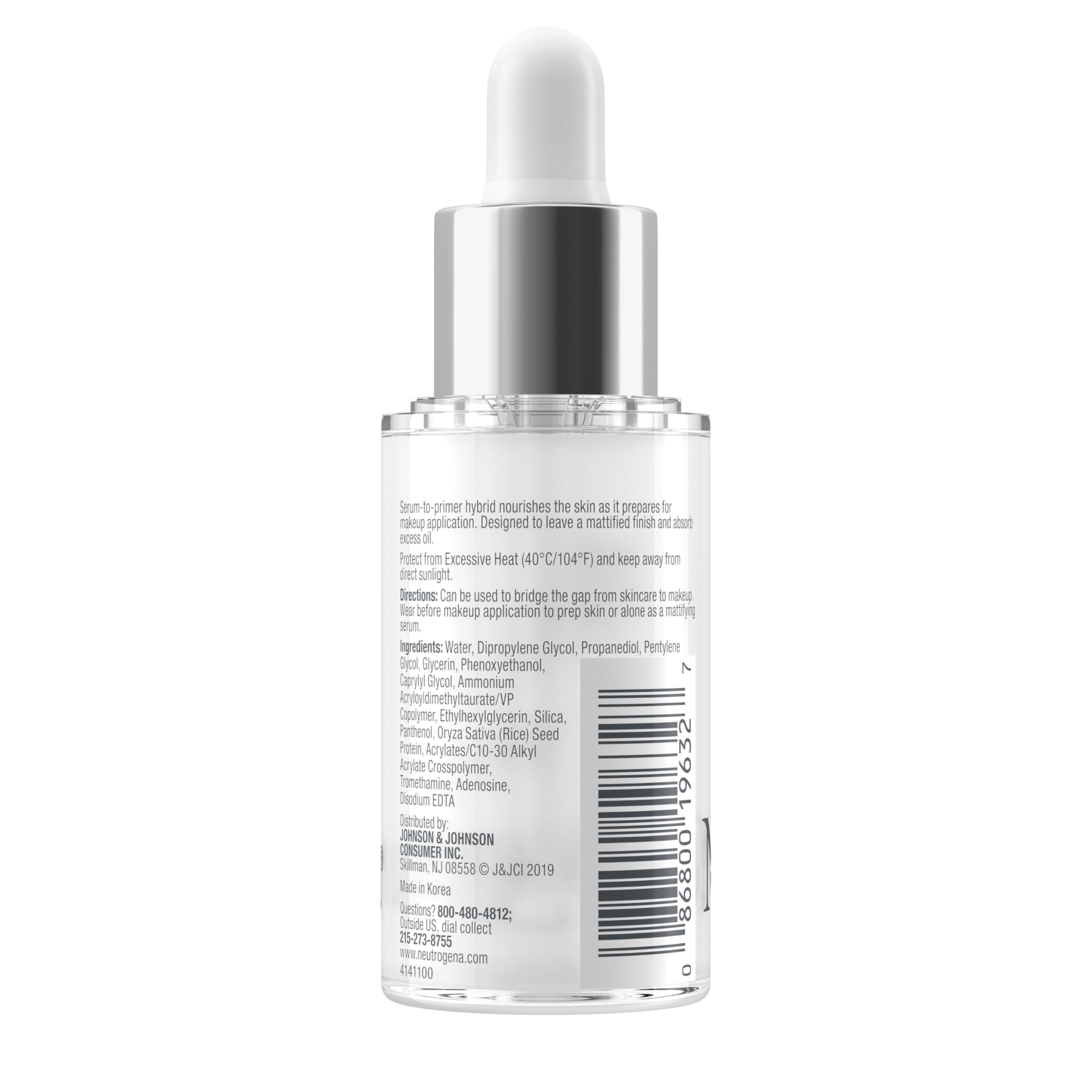 Neutrogena Shine Control base-maquillage-prep, routine rapide et efficace.