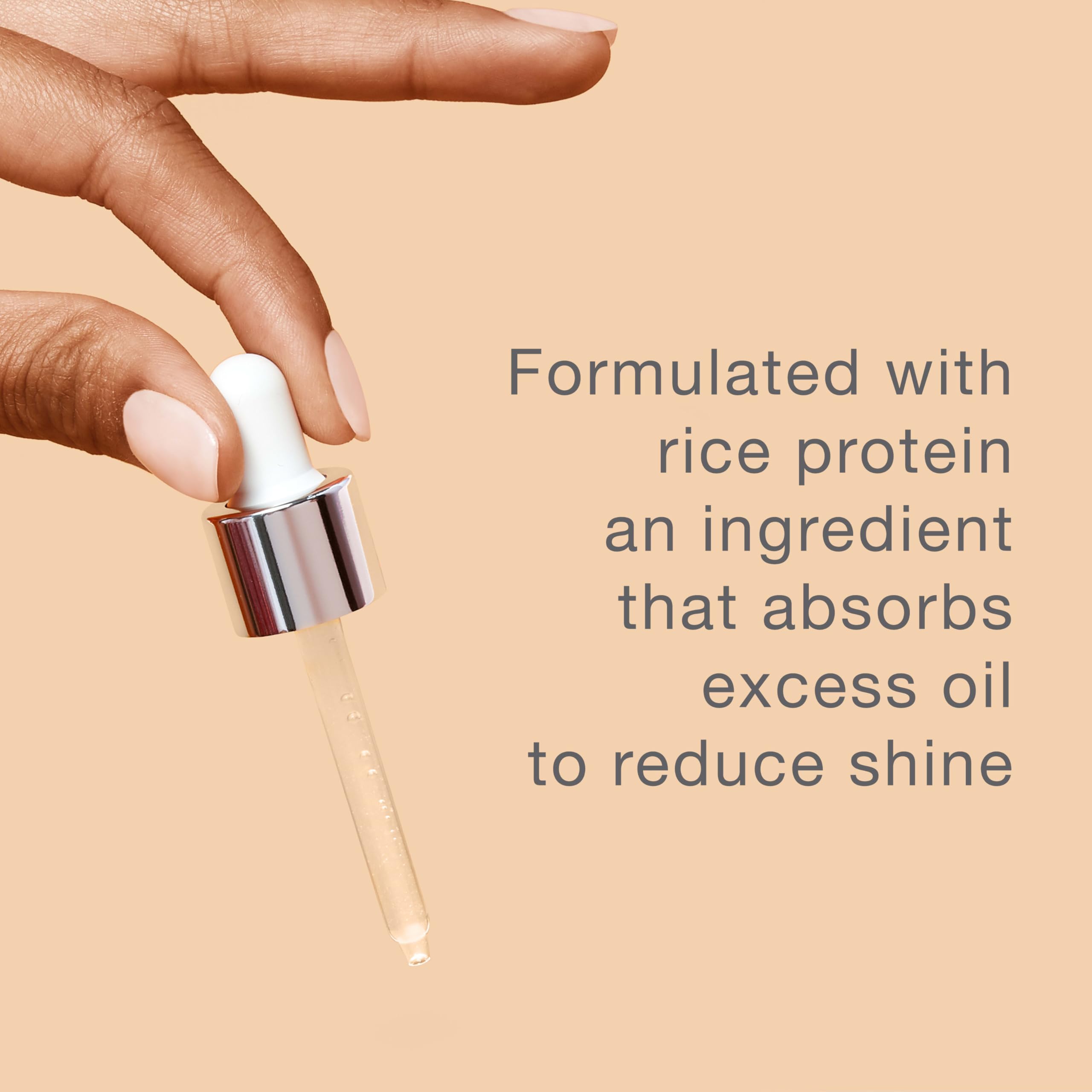Neutrogena Shine Control fini-matte-peau, peau uniforme et sans brillances.