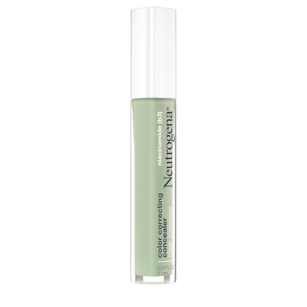 Teinte verte et correction discrète pour un fini naturel avec Neutrogena.