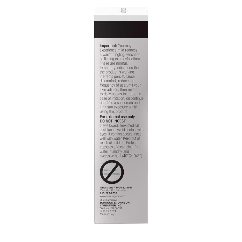 Utilisation quotidienne avec sérum léger et non gras Neutrogena.
