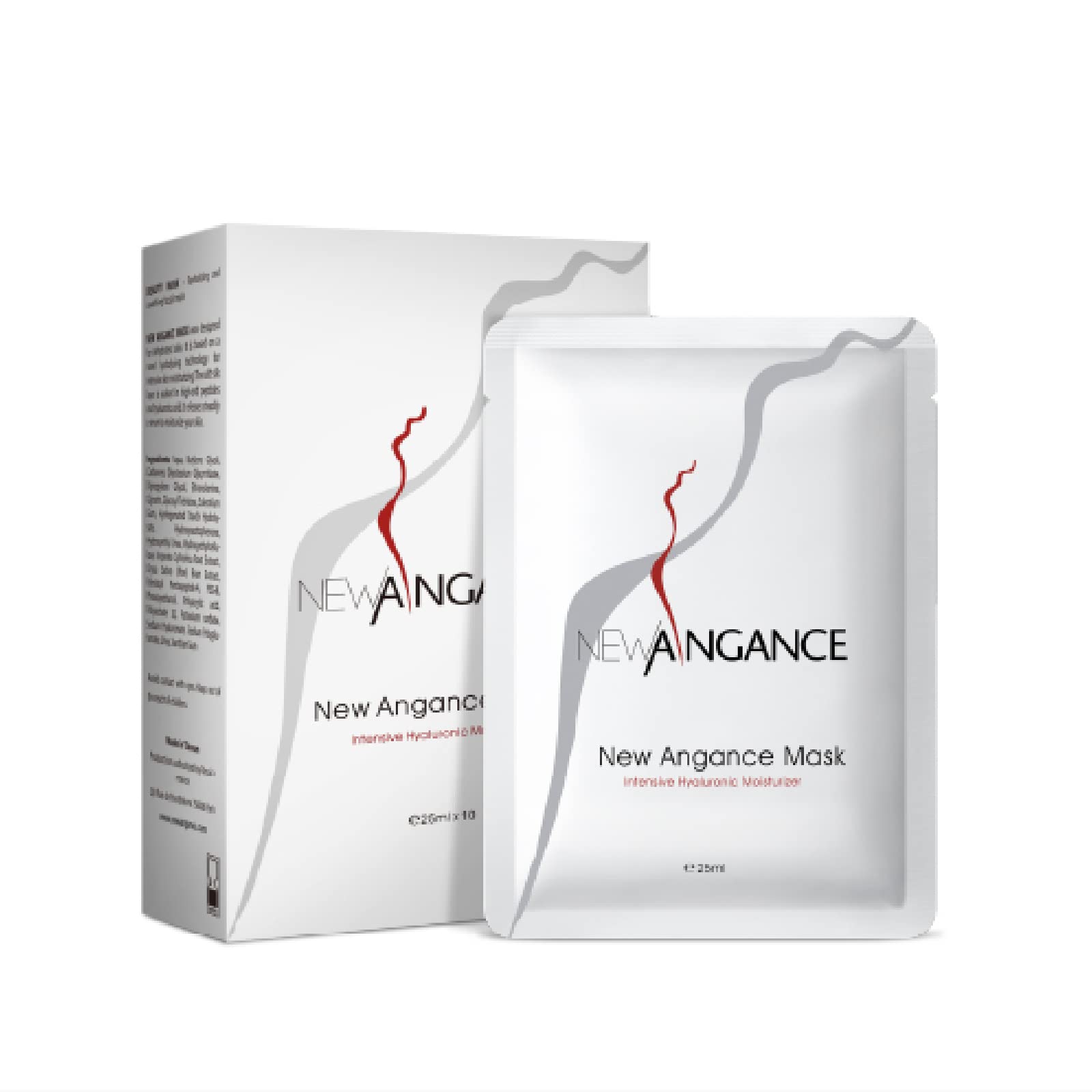 NEW ANGANCE Masque Hyaluronique concentration: hydrate en profondeur pour un teint éclatant.