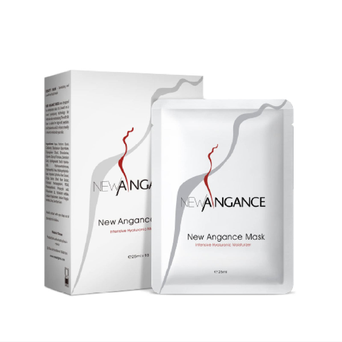 NEW ANGANCE Masque Hyaluronique concentration: hydrate en profondeur pour un teint éclatant.