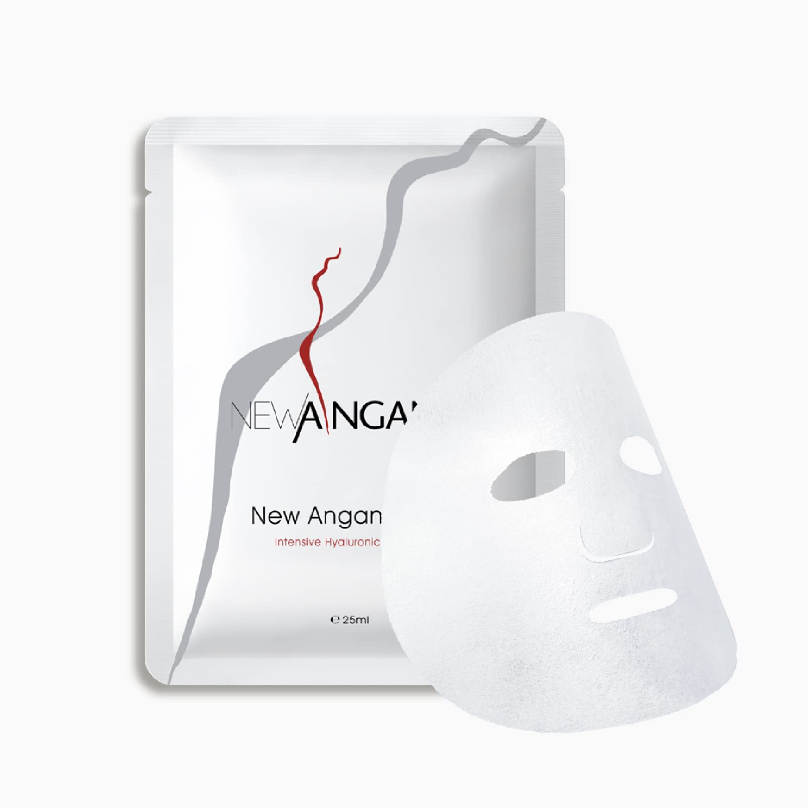 NEW ANGANCE Masque Hyaluronique texture soyeuse: épouse parfaitement les contours du visage.