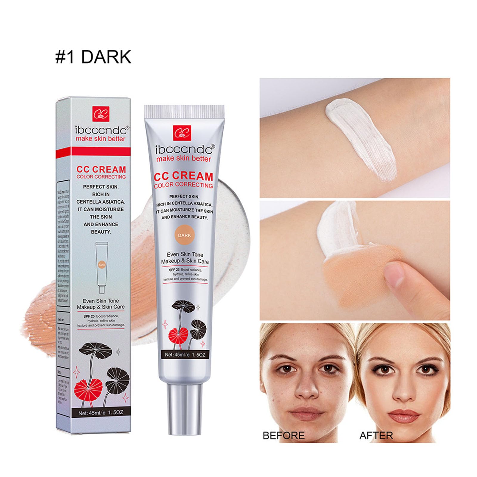 New Irven CC Crème Teinte Naturelle, fini frais et coverage naturel.
